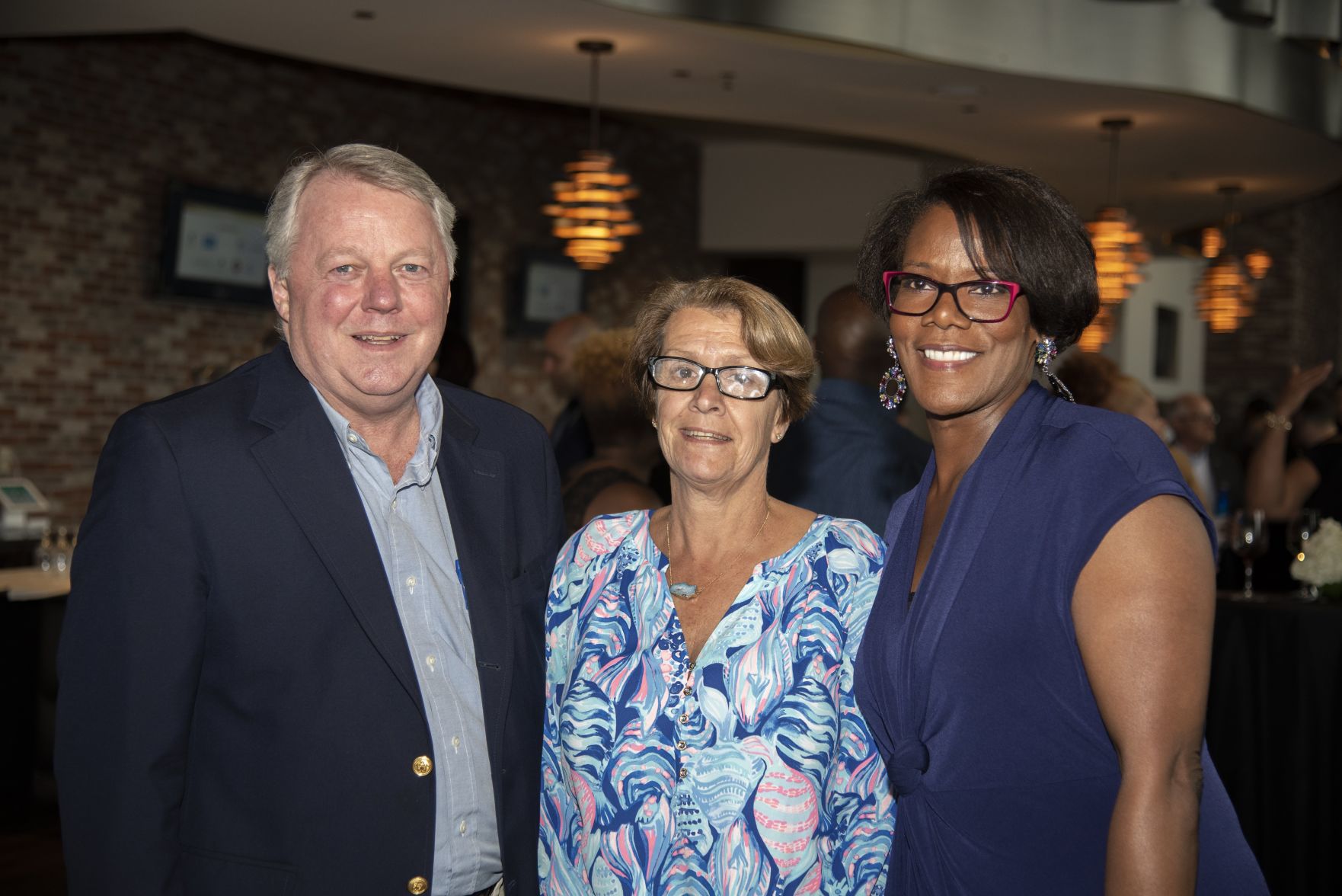 Paul and Georgia Martin, Becky Moss